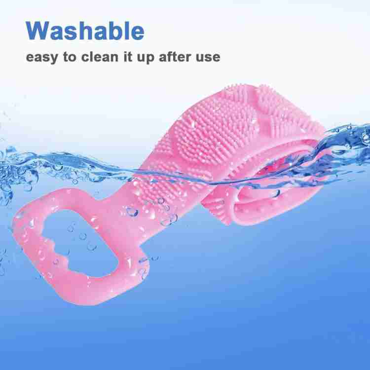 PremiumAV PremiumAV Eco-Friendly Silicone Shower Brush & Back Scrubber Towel –  