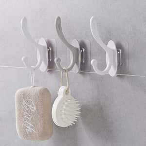 PremiumAV PremiumAV Self Adhesive Plastic Wall Hook for Home –  
