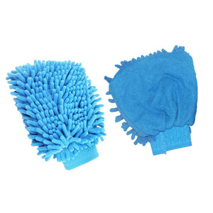 PremiumAV Microfiber Wash and Dust Chenille Mitt Cleaning Gloves
