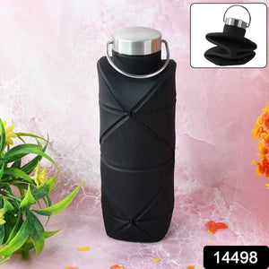 Collapsible Silicone Water Bottle Approx 750lML(1 Pc)