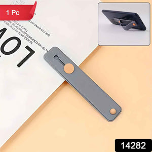 Dark Grey Phone Loop Finger Holder, Phone Grip Straps Silicone Phone Finger Strap (1 Pc)