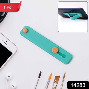 Teal Green Phone Loop Finger Holder, Phone Grip Straps Silicone Phone Finger Strap (1 Pc)