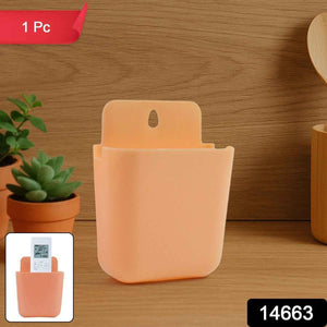 Multi Purpose Wall Mounted Plastic Storage Pocket (1 Pc)