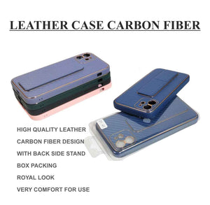 Texture Leather Hard Case For Redmi