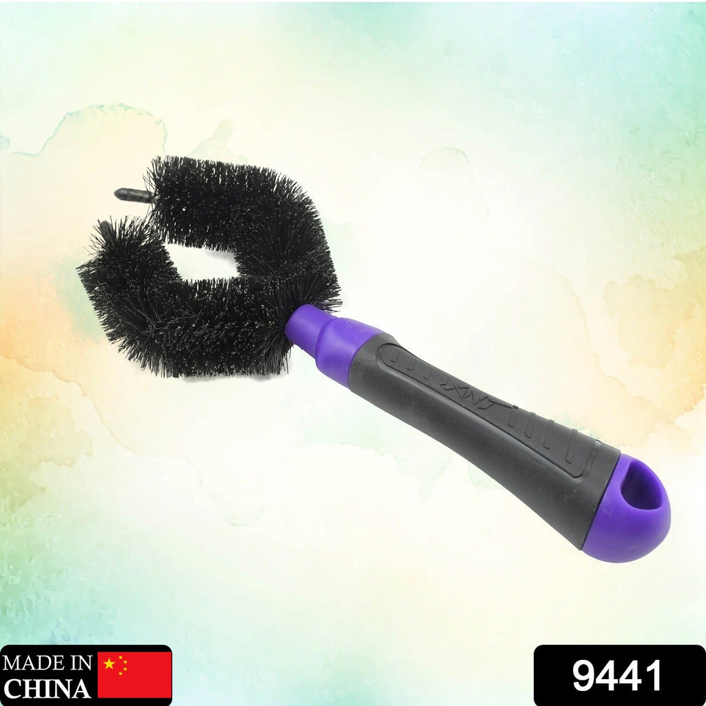 PremiumAV PremiumAV Wheel Cleaning Brush Bike tire Cleaning Brush High Quality Brush For Brakes, Spokes, Frames, Tyres (1 Pc) –  