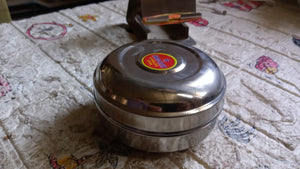 PremiumAV Multi-Purpose Stainless Steel Round Shape Tiffin Box - Small Gift For Baby Girl And Baby Boy For Office, School / Tuition / Picnic (big)  n  - PremiumAV