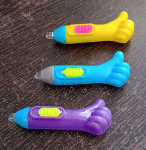 PremiumAV Thumb shaped light, lightning keychain, lightning toy, thumb shape LED light  - PremiumAV