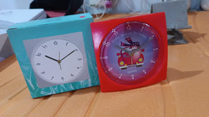 PremiumAV Classic Desktop Alarm Clock  Simple, Reliable, and Stylish (1 Pc / Mix Color) - PremiumAV