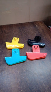 PremiumAV Plastic Secure Mobile Phone Charging Stand Holder (1 Pc / Mix Color) - PremiumAV