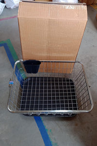 Dish Drainer Rack  With Drip Tray Stainless Steel Dish Drainer Rack with Drip Tray, Utensil Drying Stand for Kitchen Plate Rack Bartan Basket for Kitchen Utensils/Dish Drying Rack with Drainer/Bartan Basket/Plate Stand ( 57 x 45 x 19 cm)  - PremiumAV