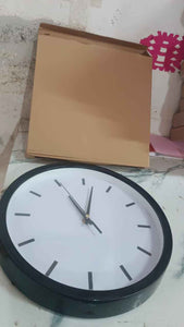 Classic Wall Clock for Home and Office – Mix Design Round 1 Pc Assorted Pattern