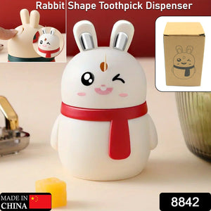 PremiumAV Rabbit Shape Toothpick Dispenser Pressing Small Size Accessory Durable Red | Home & Garden | Kitchen, Dining & Bar | Kitchen Storage & Organ  - PremiumAV
