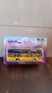 PremiumAV Die-cast Alloy London Long Bus Double Decker Sightseeing Bus - PremiumAV