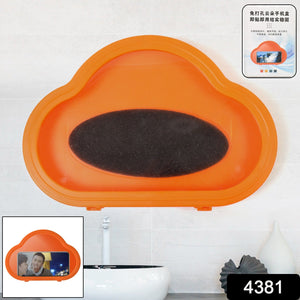 PremiumAV Smartphone / Mobile Stand, Waterproof Case, Smartphone Stand Case (1 Pc/ Orange) - PremiumAV