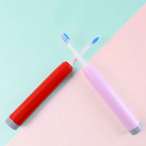 Battery-Operated Electric Toothbrush with Replaceable Head (Mix Color / 1 Pc)