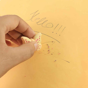 Butterfly Shape Eraser Rubber (25 Pc / Mix Colour & Design)