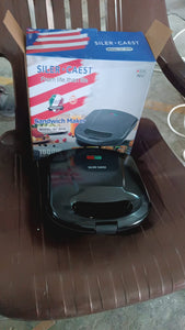 Sandwich Maker Makes Sandwich Non-Stick Plates| Easy to Use with Indicator Lights Sandwich toaster  - PremiumAV