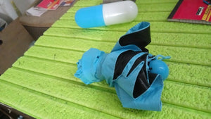 PremiumAV 5 Fold Manual Open Umbrella With Capsule Case (1 Pc) - PremiumAV
