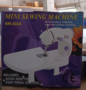 PremiumAV Home Tailoring Sewing Machine With Extension Table Set, Foot Pedal, Adapter Mini Electric Silai Machine, Portable Stitching Machine/Tailorin - PremiumAV