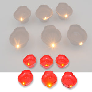 PremiumAV Water Sensor Diyas for Diwali Decoration | Diyas for Home Decoration| Diwali Decoration Items for Home Decor Diyas | Diwali LED Diyas Candle - PremiumAV