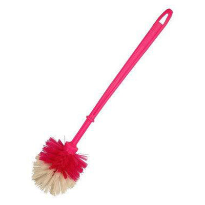 PremiumAV Plastic Round Toilet Cleaner Brush