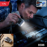Hand Press Torch, Battery-Free 3-LED Flashlight for Camping side angle for everyday convenience