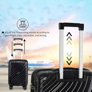 Big 4 in 1 Luggage with Wheels Travel suitcases Set (4 Pcs Set / Different Size)