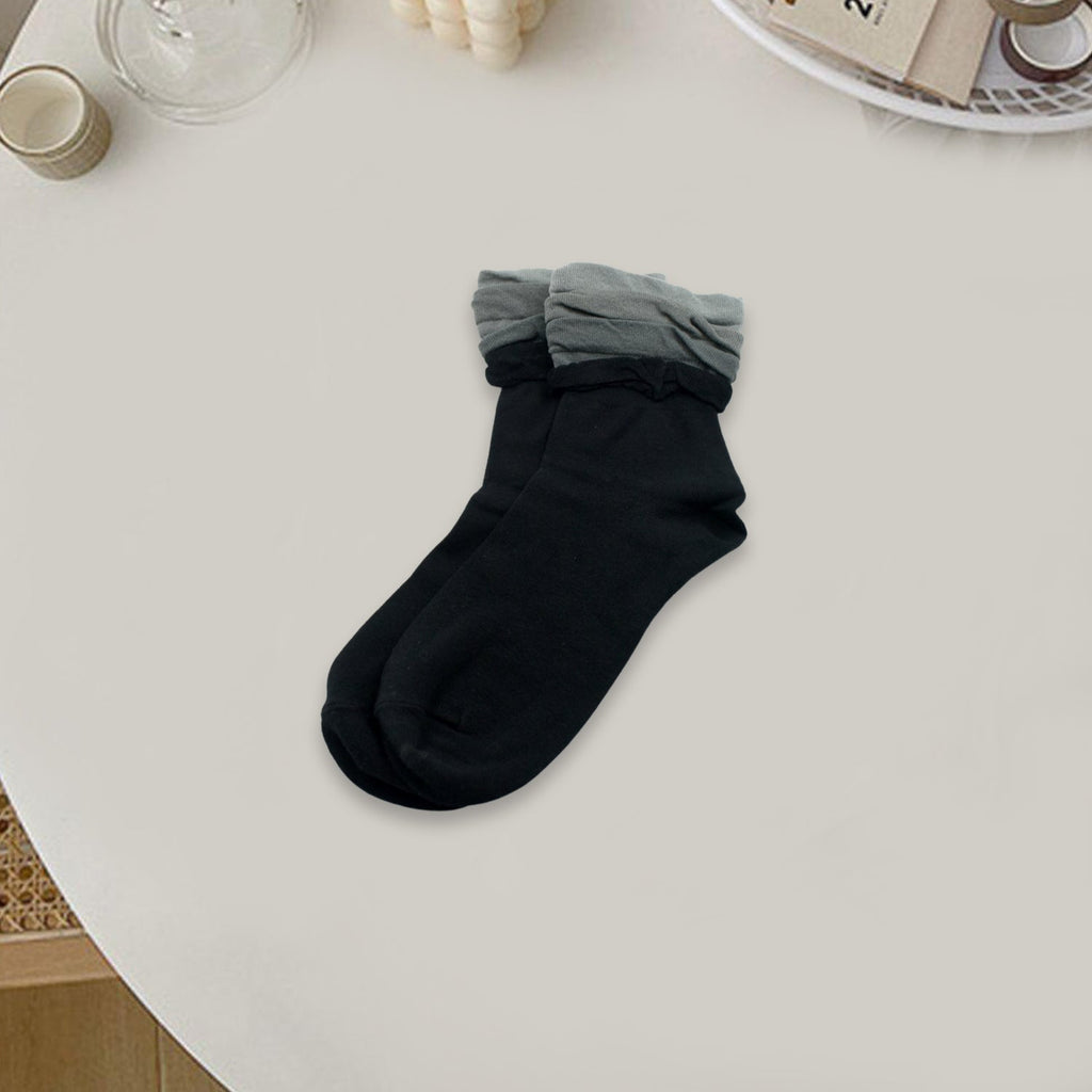 7355 Socks Breathable Thickened Classic Simple Soft Skin Friendly DeoDap