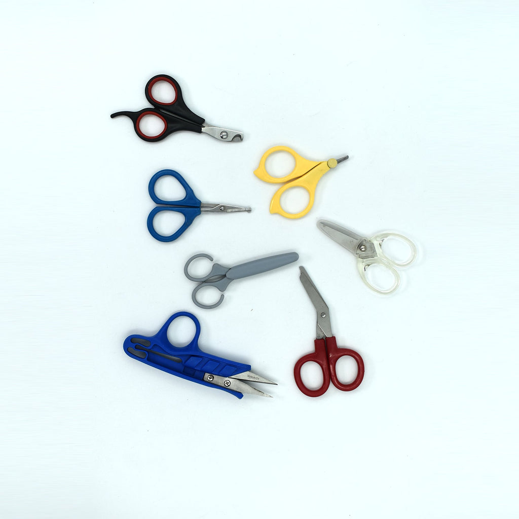 7626 mini scissors for cutting and designing purposes by student and all etc. DeoDap
