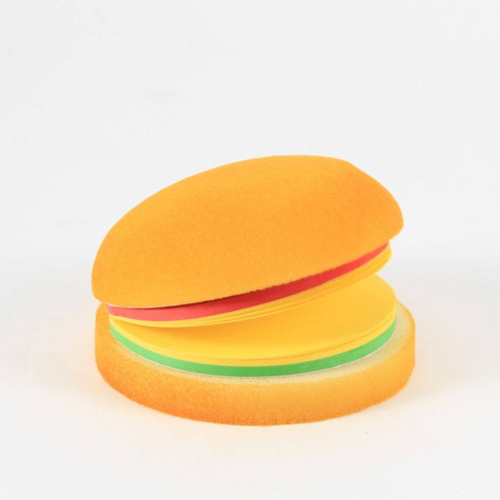 8073 Burger Shaped Notepad / Sticky Notes / Memo Pads, Unique Mini Notes (Multicolor) DeoDap